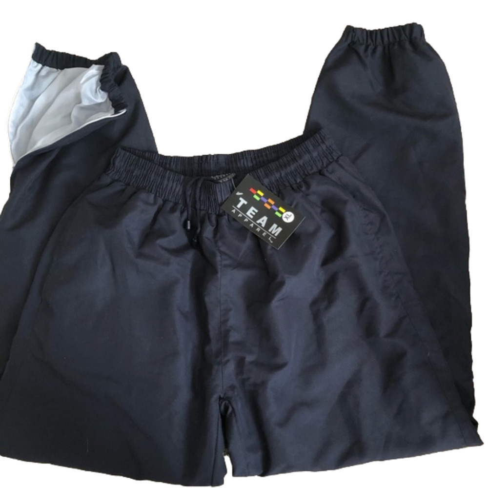 Team Apparel Men’s XL joggers, zip legs